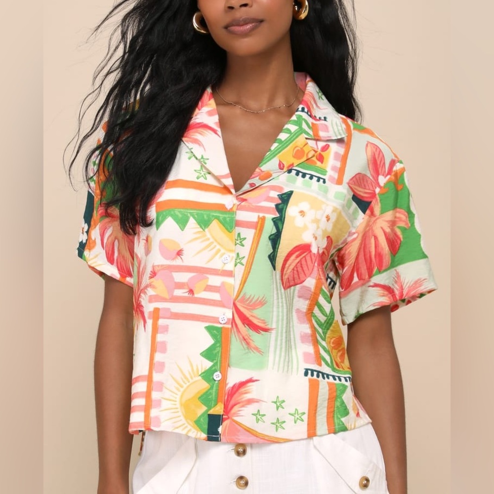 Lulu's Vibrant Floral Patchwork Set - image 5